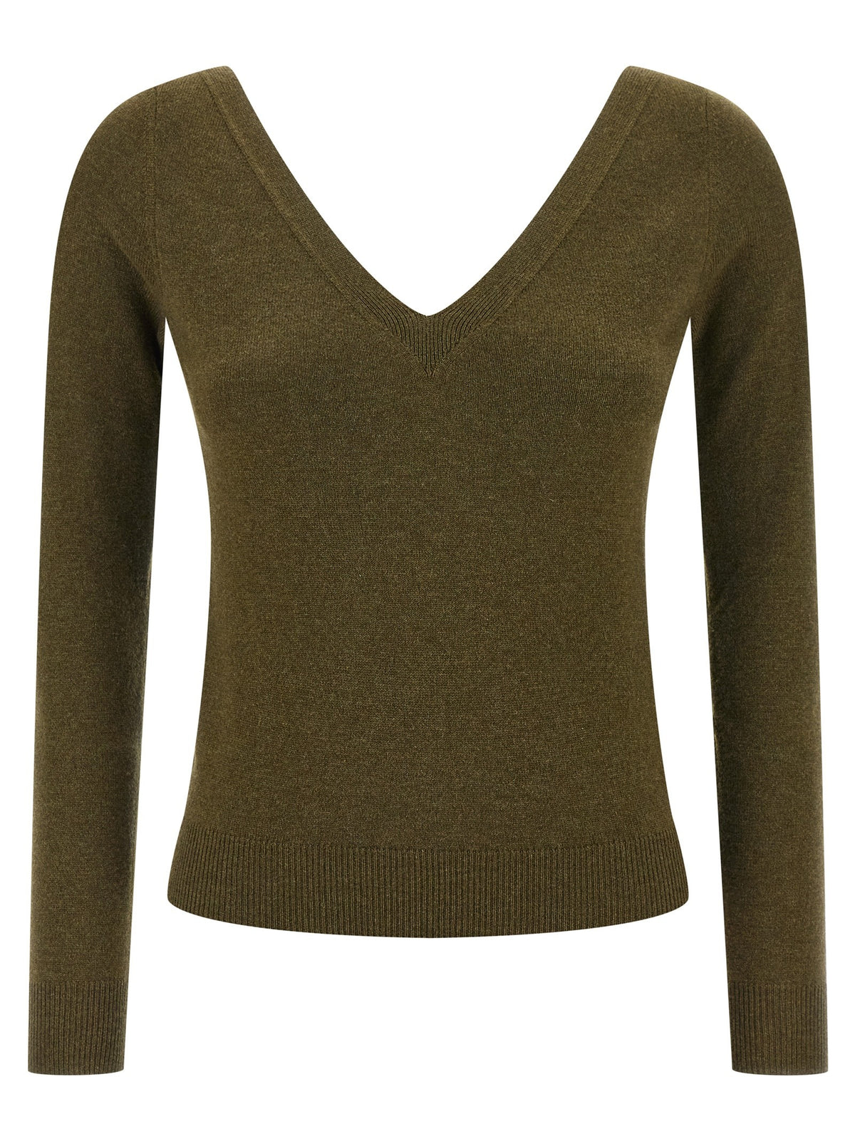 Saint Laurent Cashmere Sweater Green