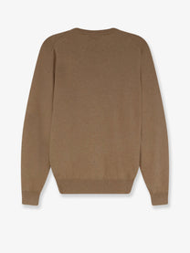 Brunello Cucinelli Men's Cashmere Sweater Beige