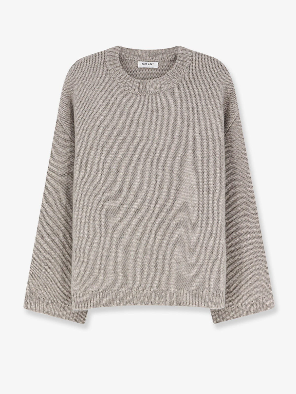Soft Goat Women's Cashmere Sweater Grey