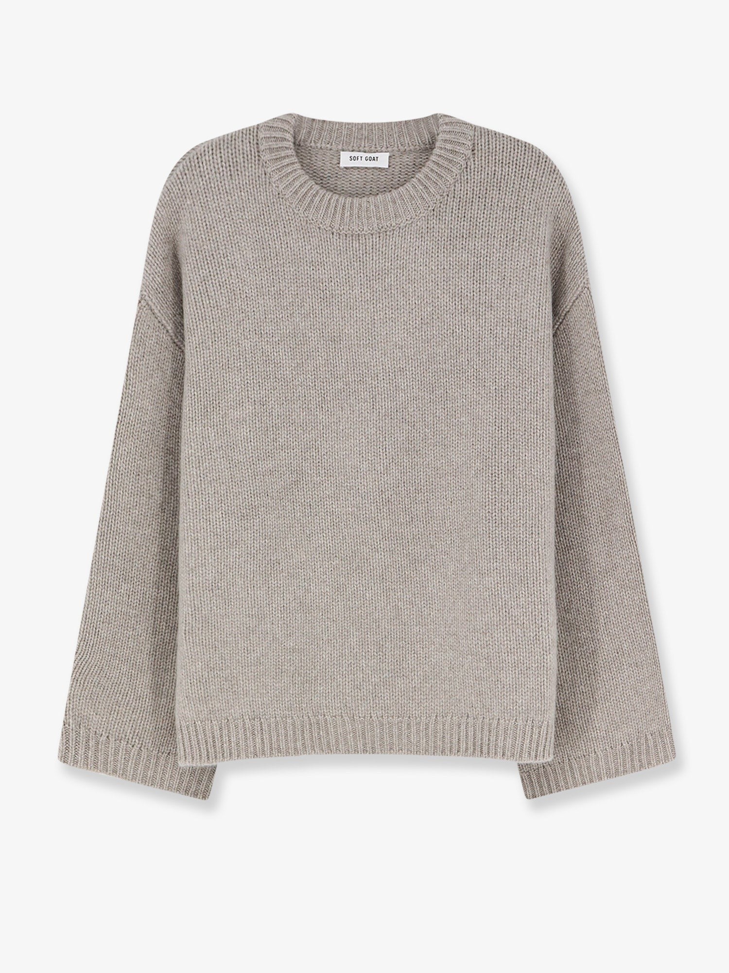 Soft Goat Women's Cashmere Sweater Grey
