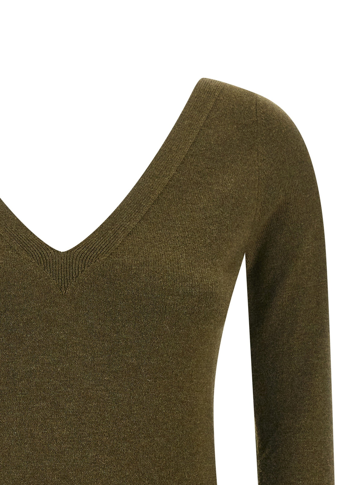 Saint Laurent Cashmere Sweater Green, view 3
