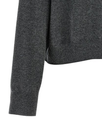 Brunello Cucinelli Cashmere Sweater Grey
