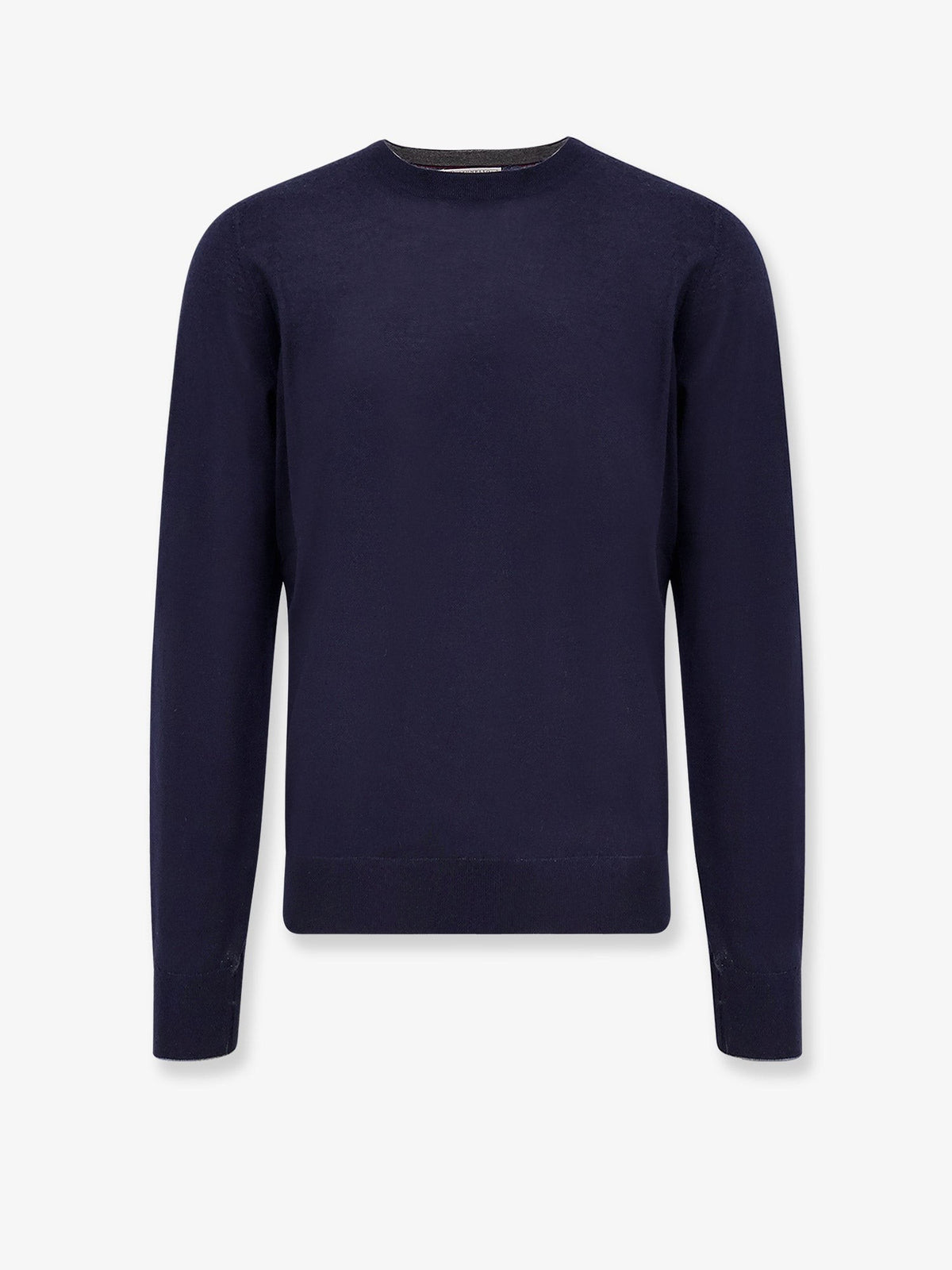 Brunello Cucinelli Men's Cashmere Sweater Grey