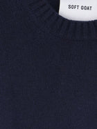 Soft Goat Men's Cashmere Sweater Blue, view 3