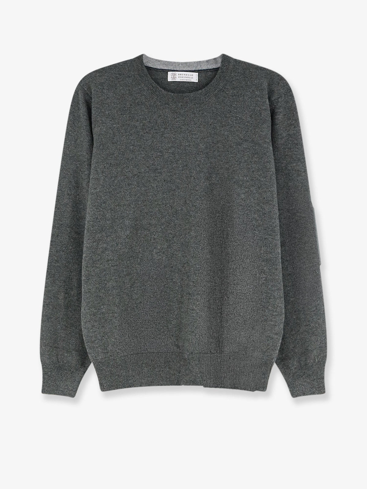 Brunello Cucinelli Men's Cashmere Sweater Grey