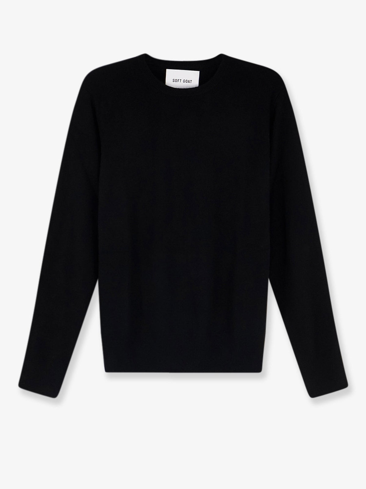 Soft Goat Men's Cashmere Sweater Black