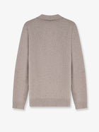 Soft Goat Men's Cashmere Sweater Grey, view 2