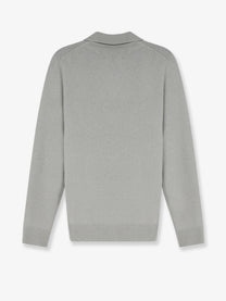 Soft Goat Men's Cashmere Sweater Grey
