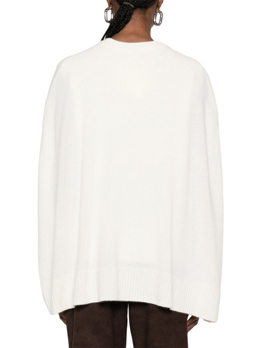 Toteme Women's Cashmere Sweater White