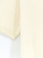 Soft Goat Women's Cashmere Sweater White, view 3