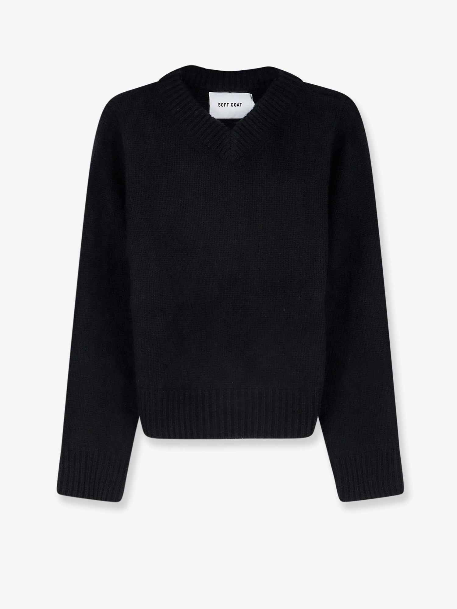 Soft Goat Women's Cashmere Sweater Black