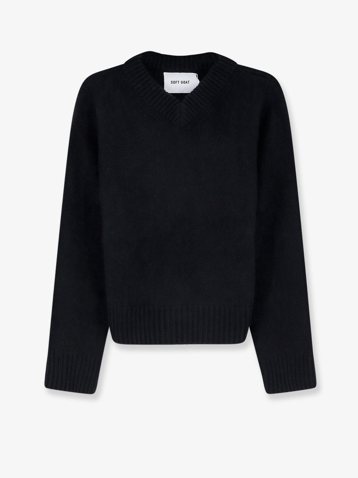 Soft Goat Women's Cashmere Sweater Black