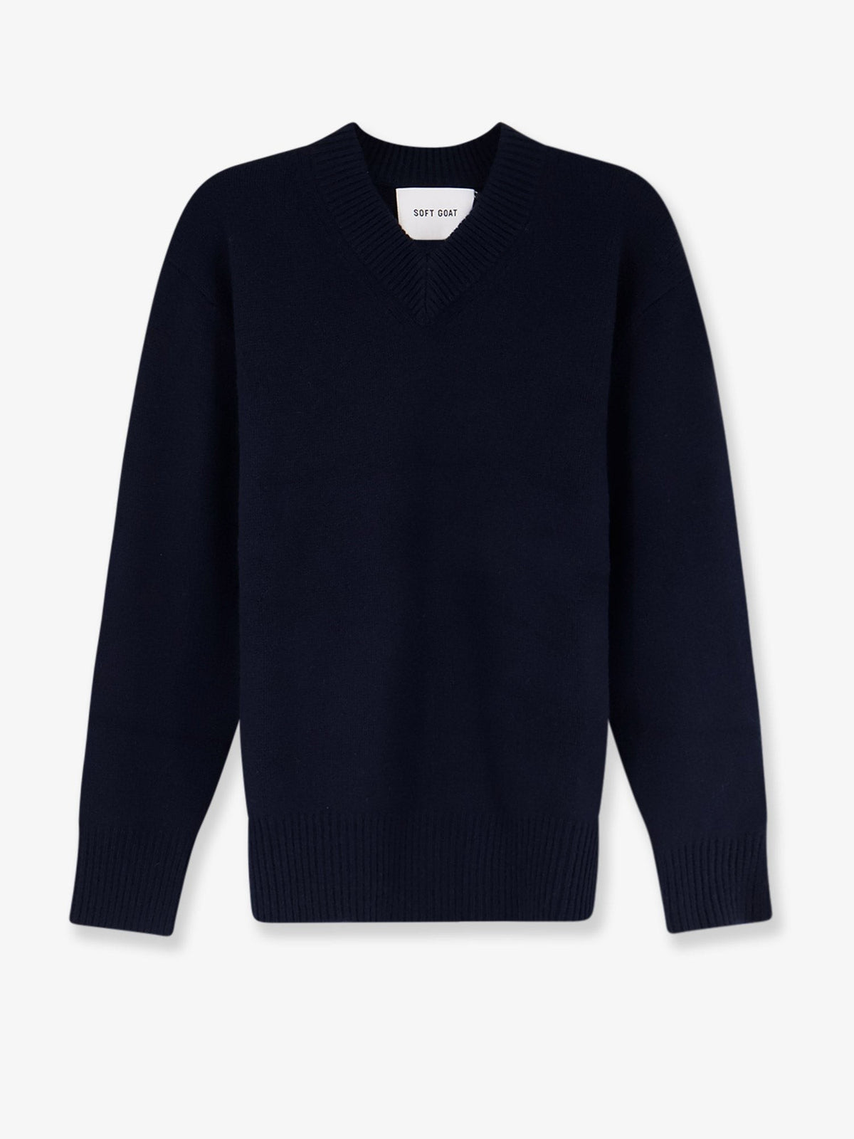 Soft Goat Men's Cashmere Sweater Blue