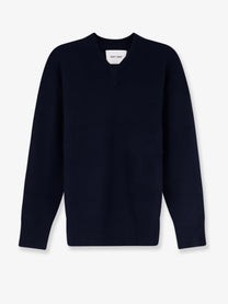 Soft Goat Men's Cashmere Sweater Blue