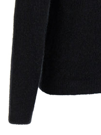 Roberto Collina Cashmere Sweater Black, view 4