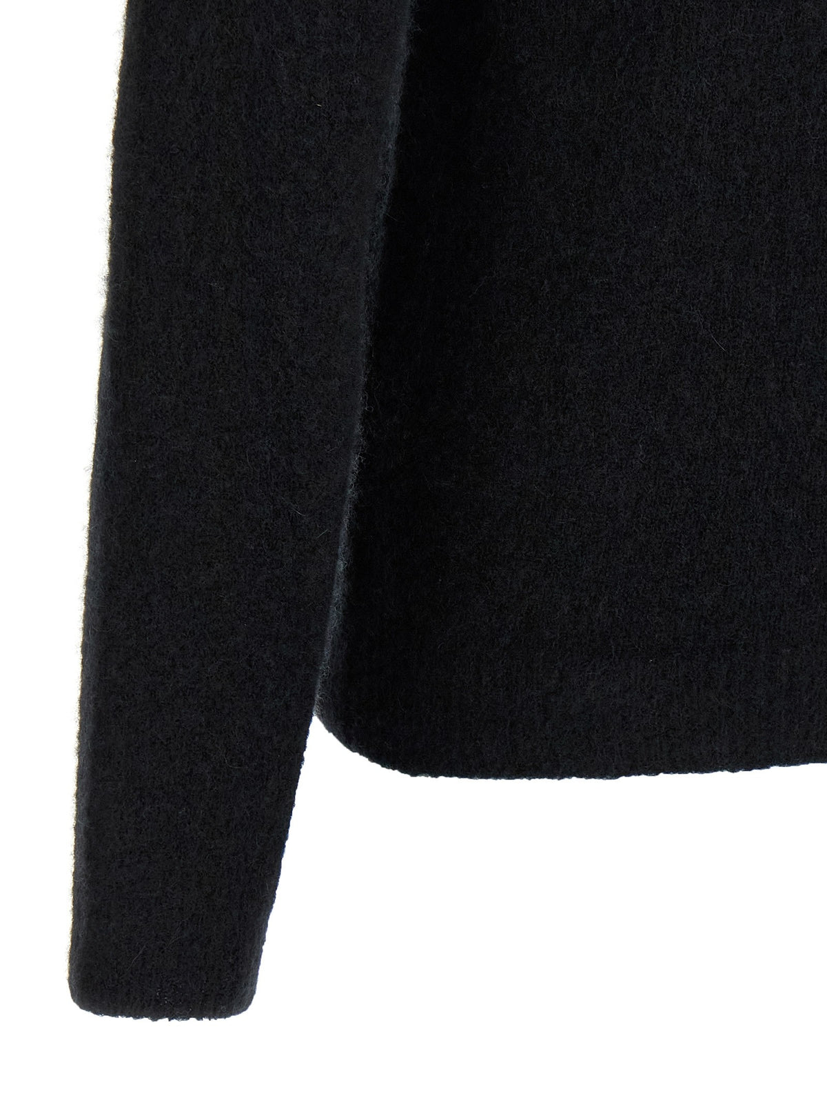 Roberto Collina Cashmere Sweater Black, view 4