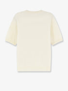 Soft Goat Women's Cashmere Sweater White, view 2