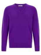 Oliver Lattughi Cashmere Sweater Purple