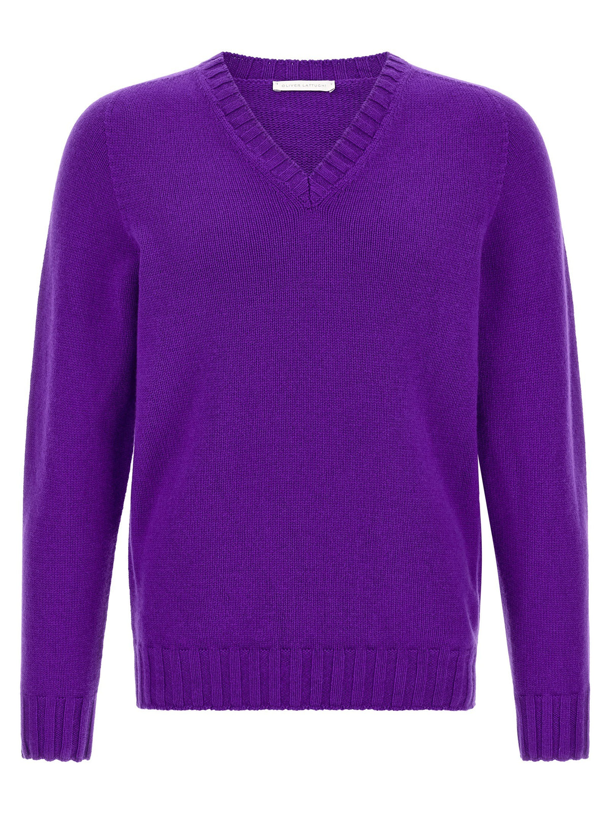 Oliver Lattughi Cashmere Sweater Purple