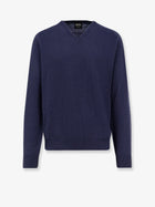 Zegna Men's Cashmere Sweater Blue