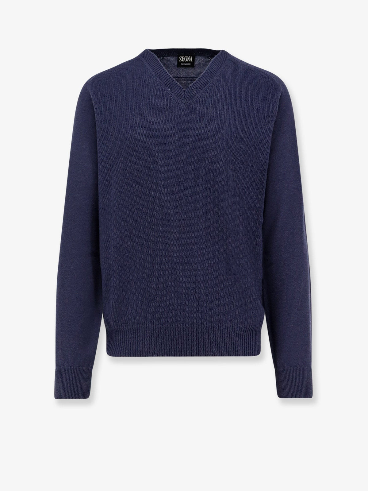 Zegna Men's Cashmere Sweater Blue