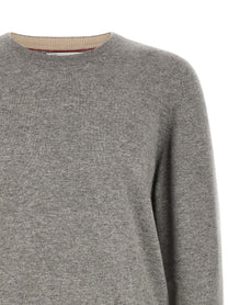 Brunello Cucinelli Cashmere Sweater Grey