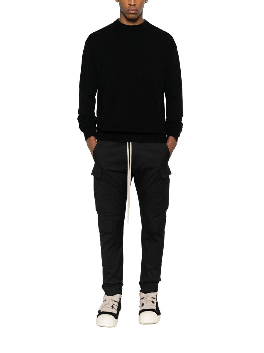 Rick Owens Men's Cashmere Sweater Black, view 2