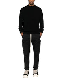 Rick Owens Men's Cashmere Sweater Black, view 2