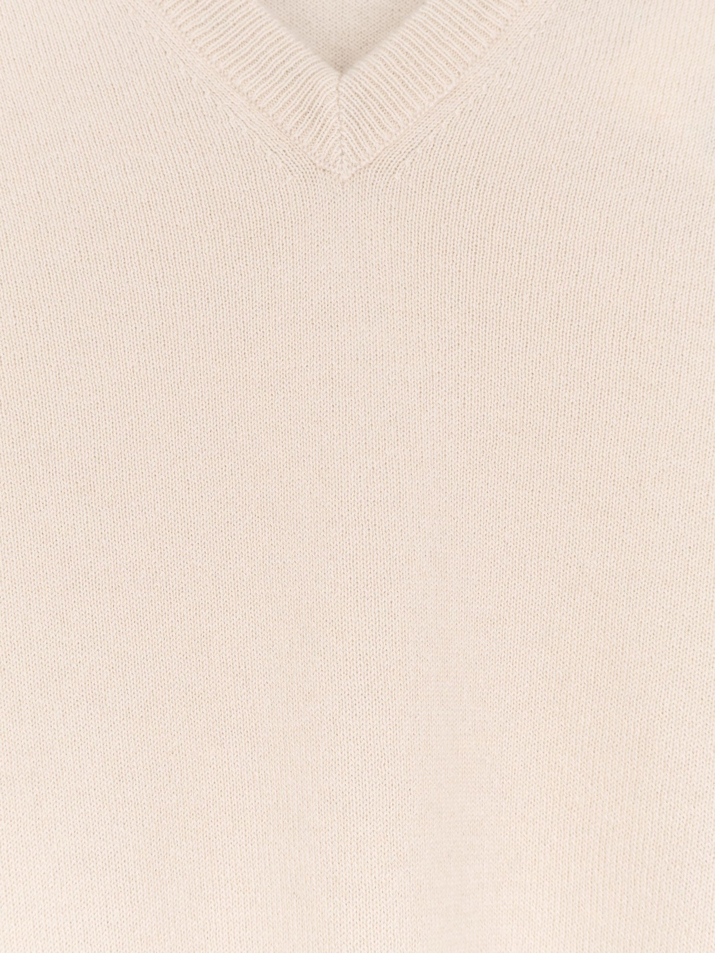 Brunello Cucinelli Men's Cashmere Sweater White