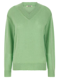 AURALEE Cashmere Sweater Green