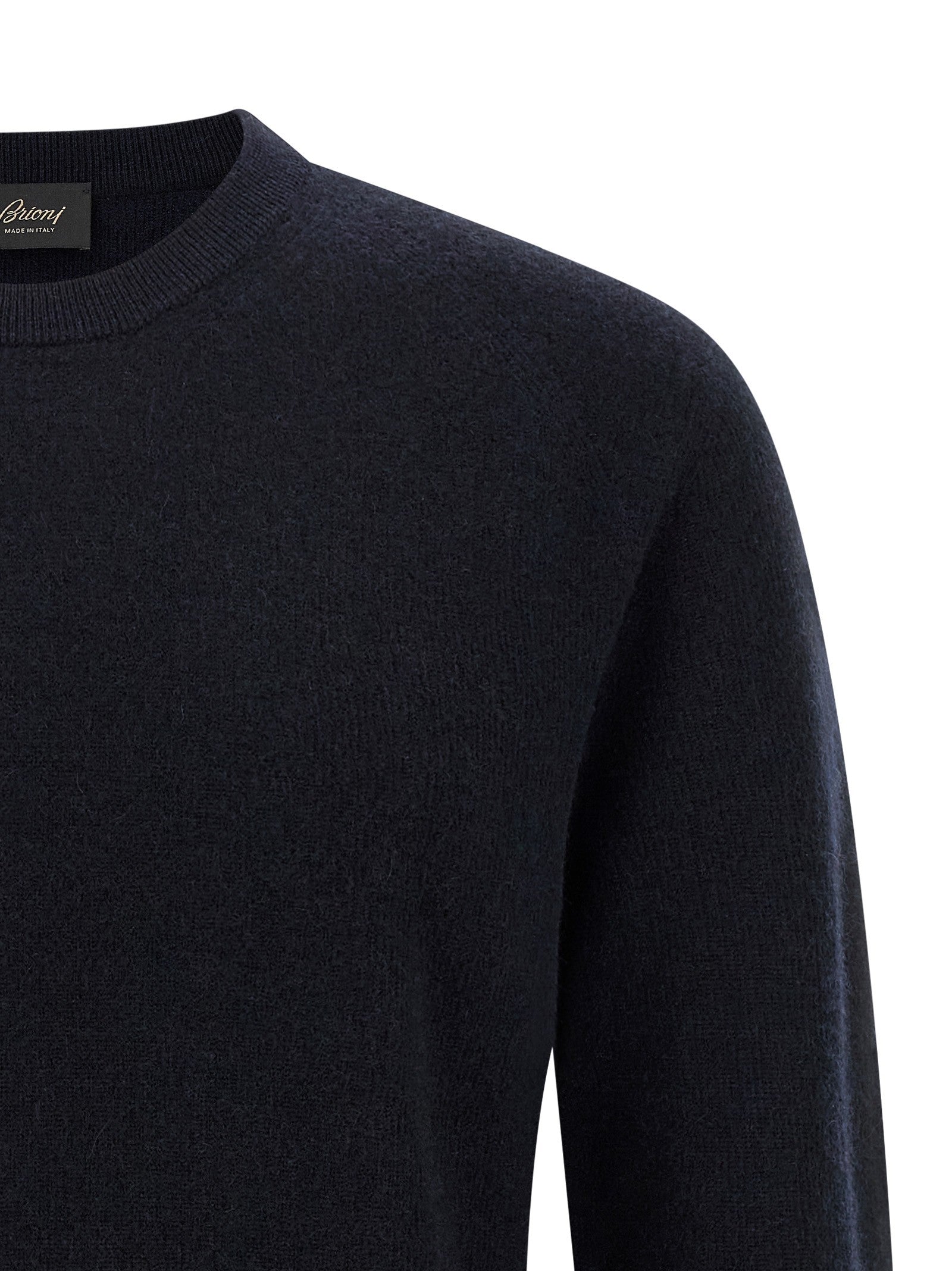 Brioni Cashmere Sweater Blue