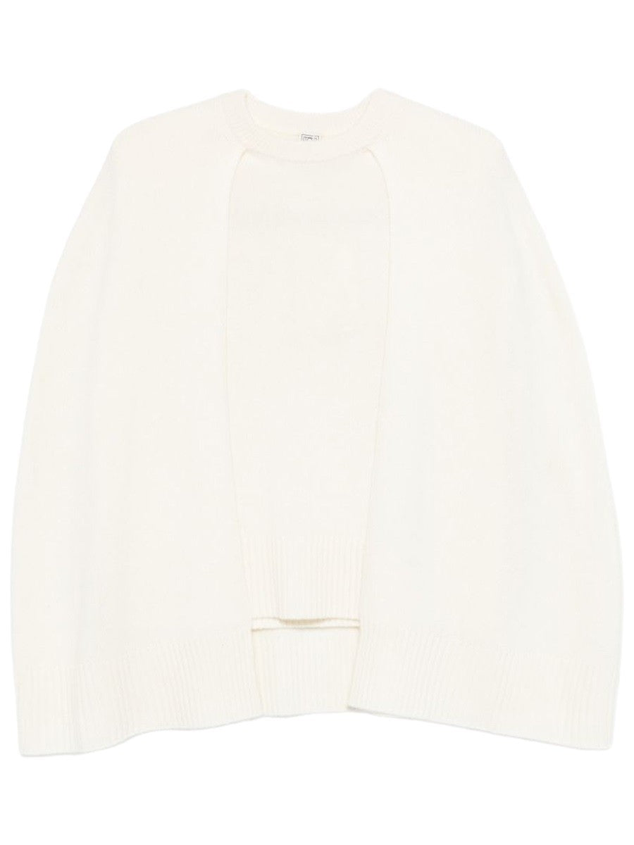 Toteme Women's Cashmere Sweater White