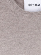 Soft Goat Men's Cashmere Sweater Grey, view 3