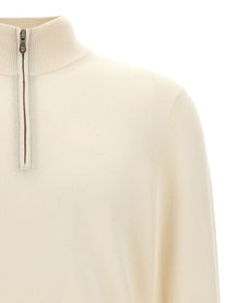 Brunello Cucinelli Cashmere Sweater White