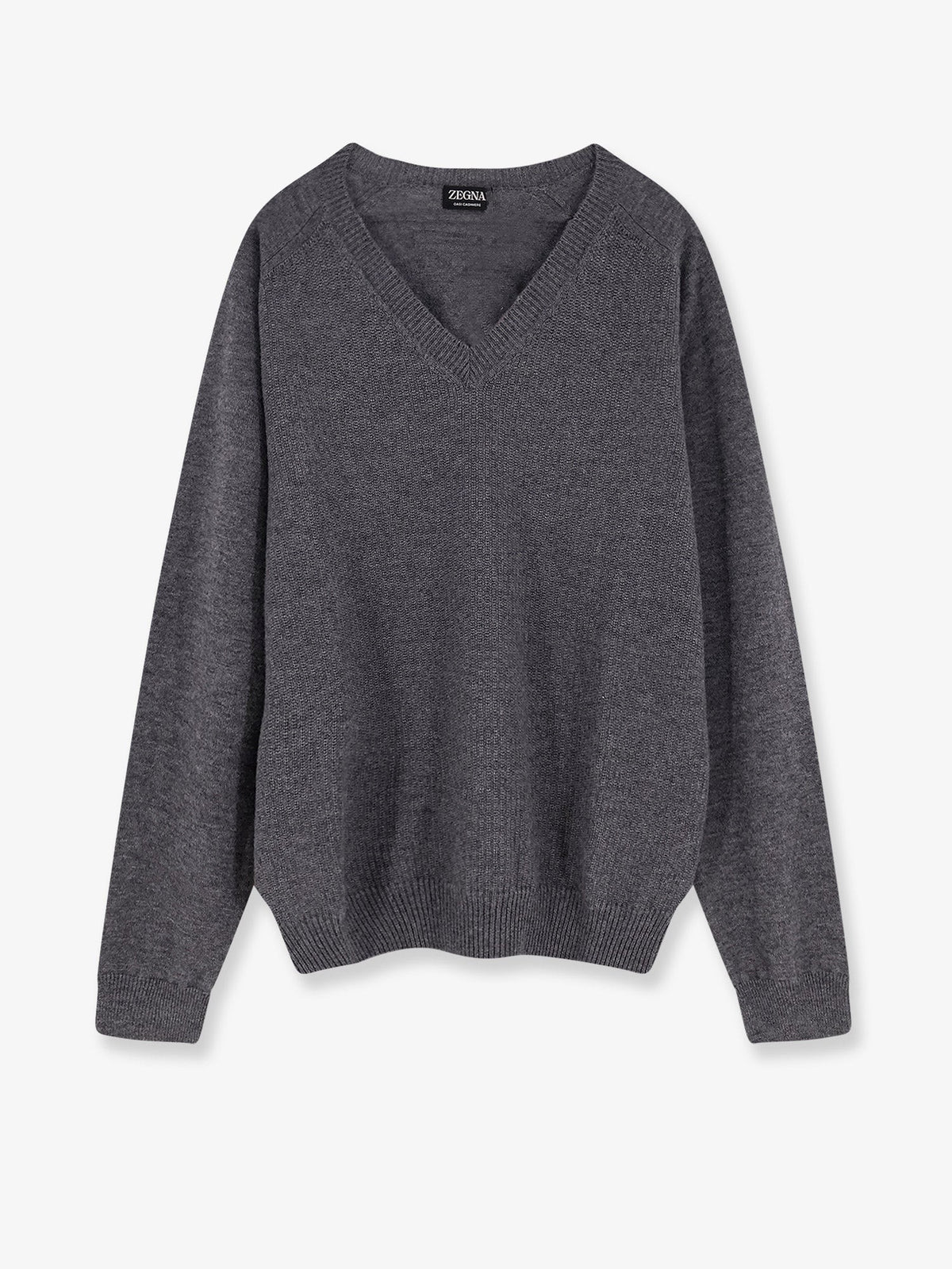 Zegna Men's Cashmere Sweater Grey