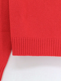 Soft Goat Women's Cashmere Sweater Red