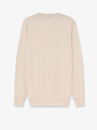 Brunello Cucinelli Men's Cashmere Sweater White, view 2