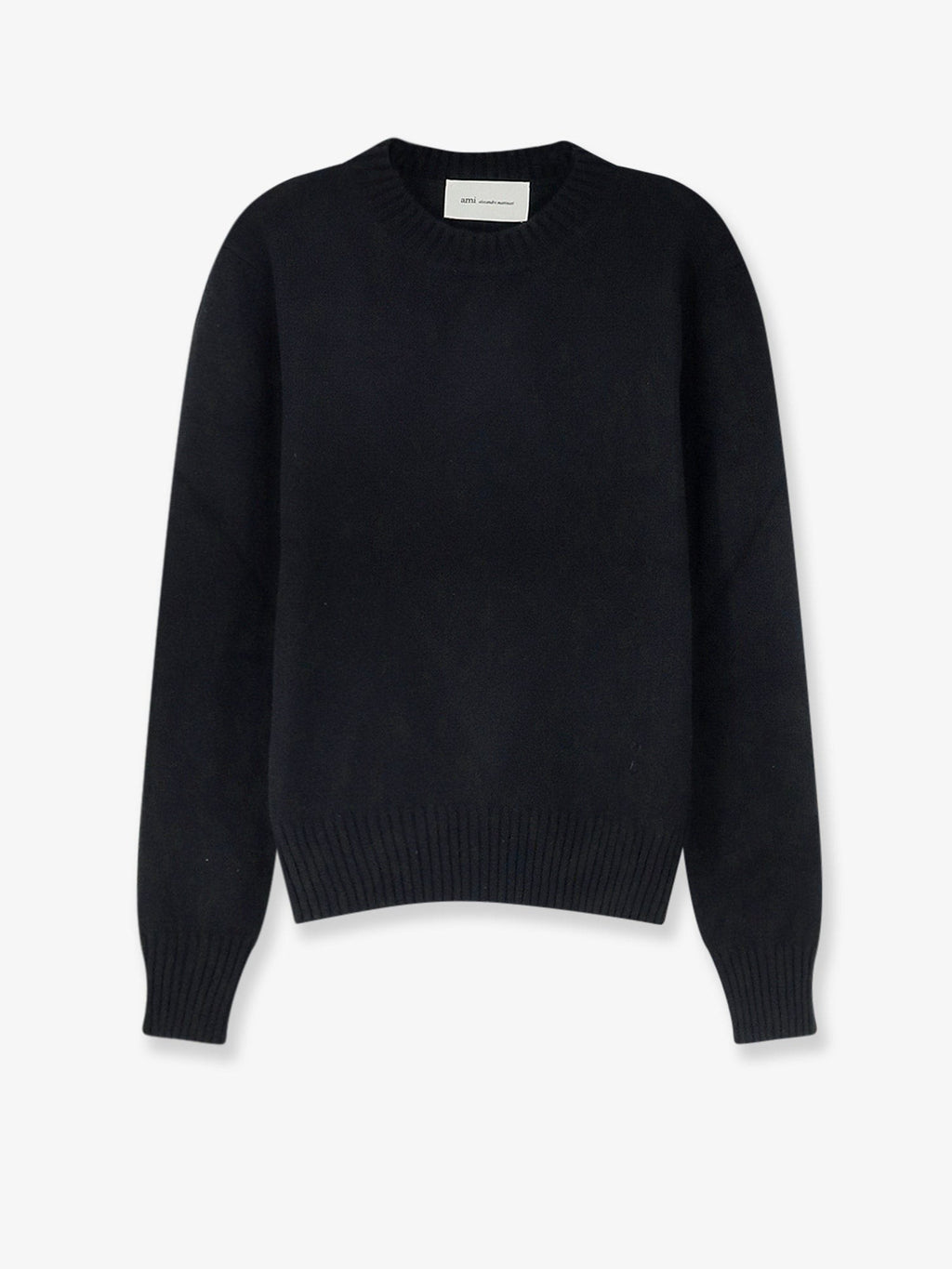 Ami Paris Men's Cashmere Sweater Black