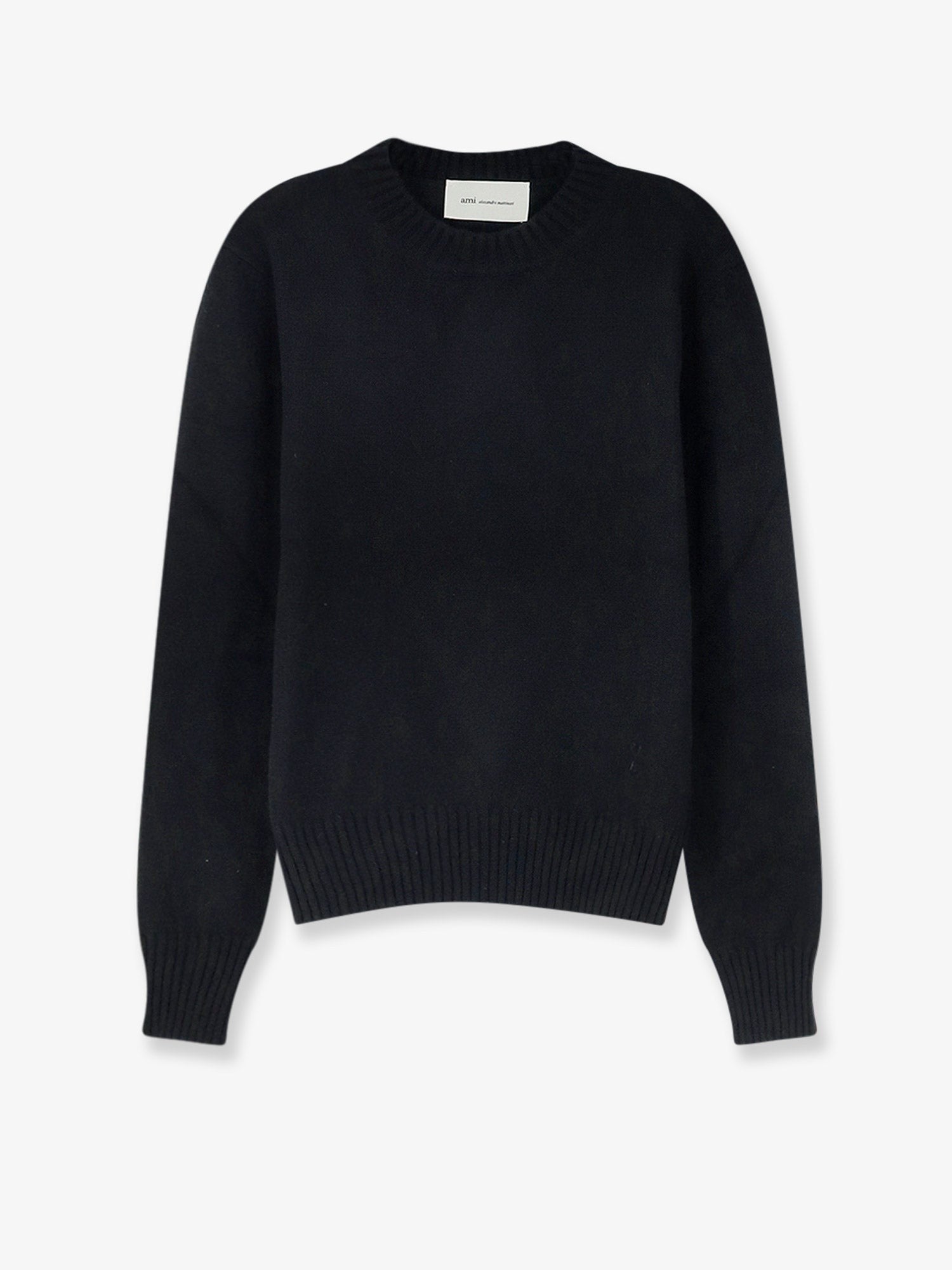 Ami Paris Men's Cashmere Sweater Black