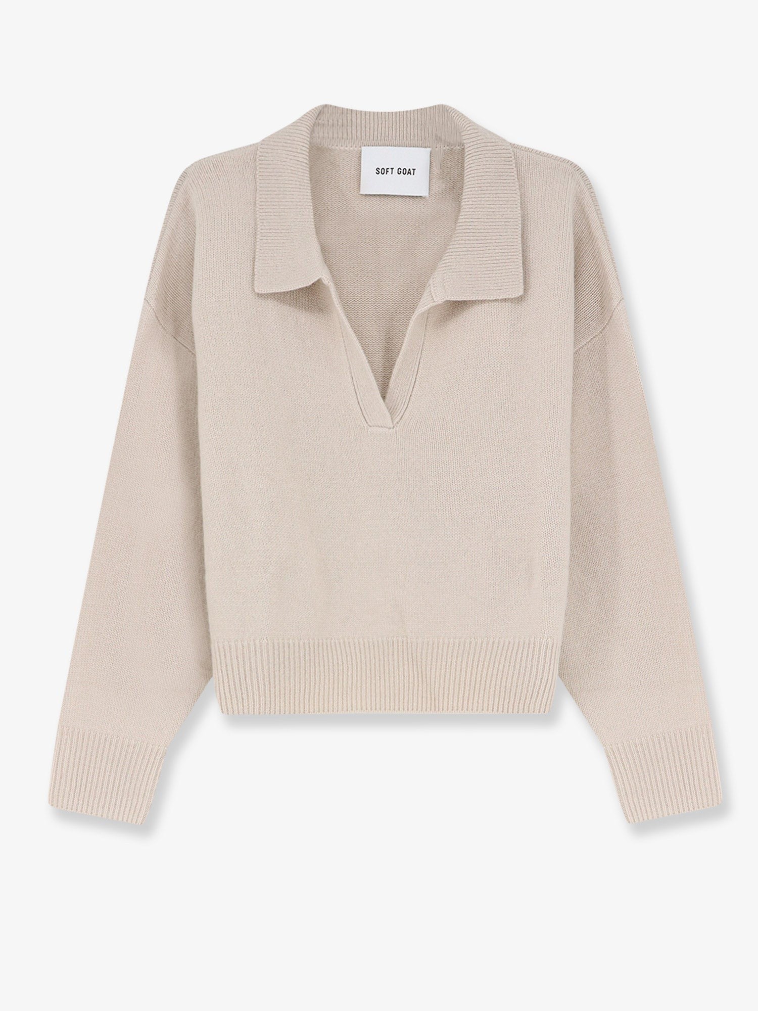Soft Goat Women's Cashmere Sweater White