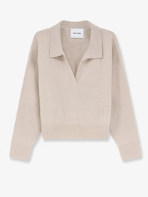 Soft Goat Women's Cashmere Sweater White