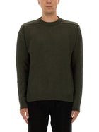 Rick Owens Men's Cashmere Sweater Green
