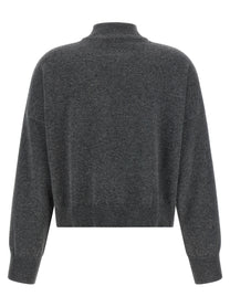 Brunello Cucinelli Cashmere Sweater Grey