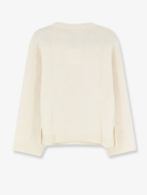 Soft Goat Women's Cashmere Sweater White