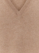 Brunello Cucinelli Men's Cashmere Sweater Beige, view 3