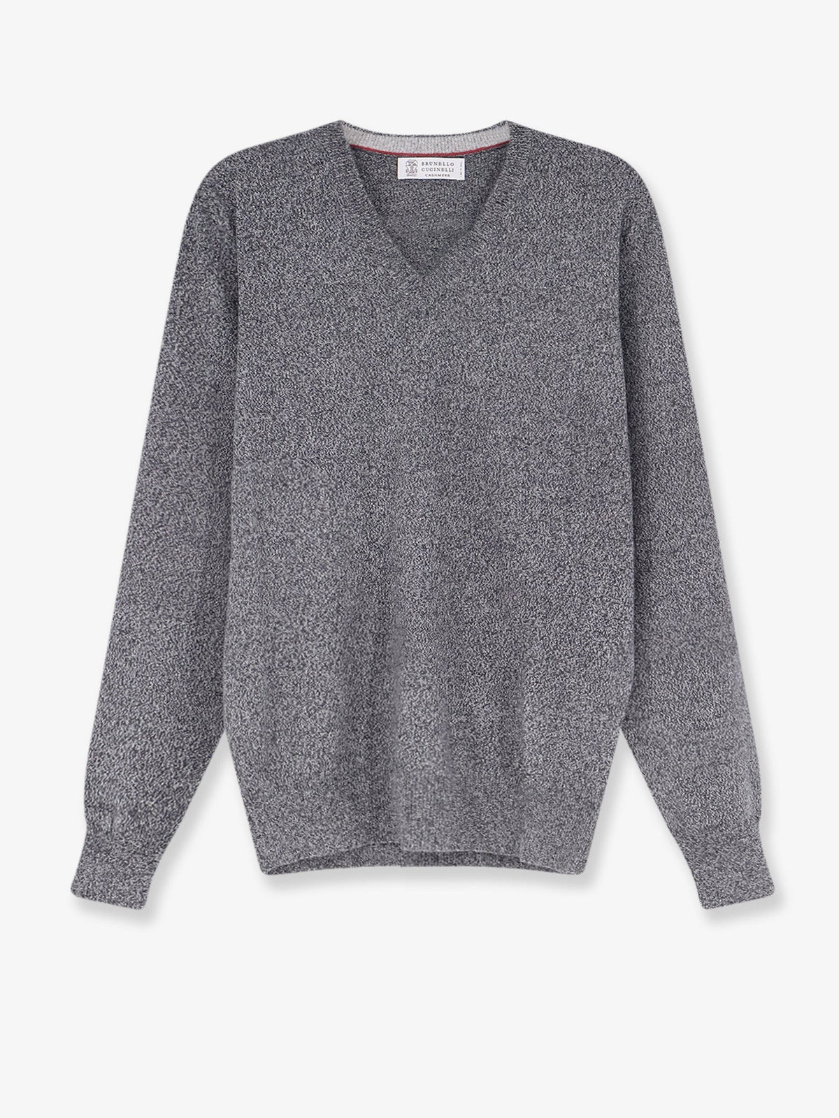 Brunello Cucinelli Men's Cashmere Sweater Grey