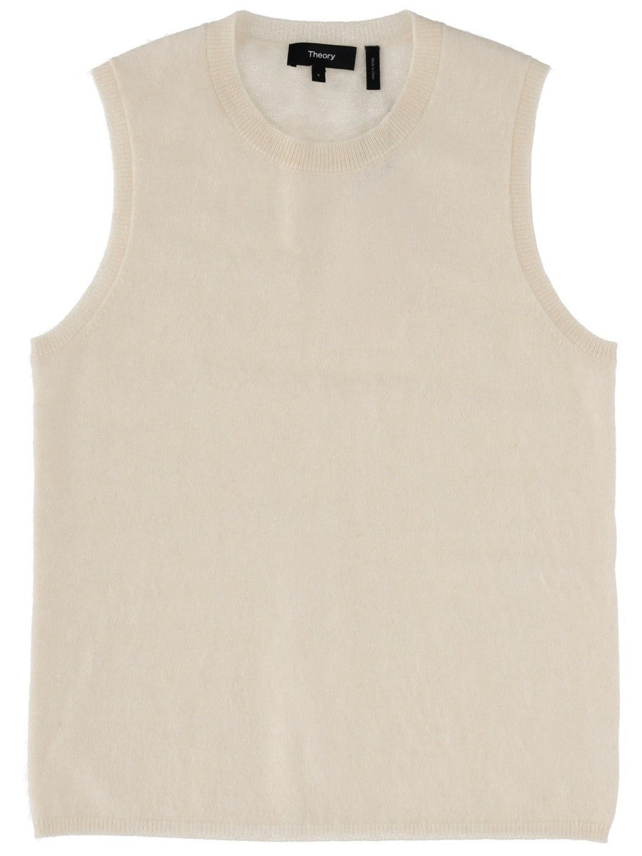 Theory Women's Cashmere Top White