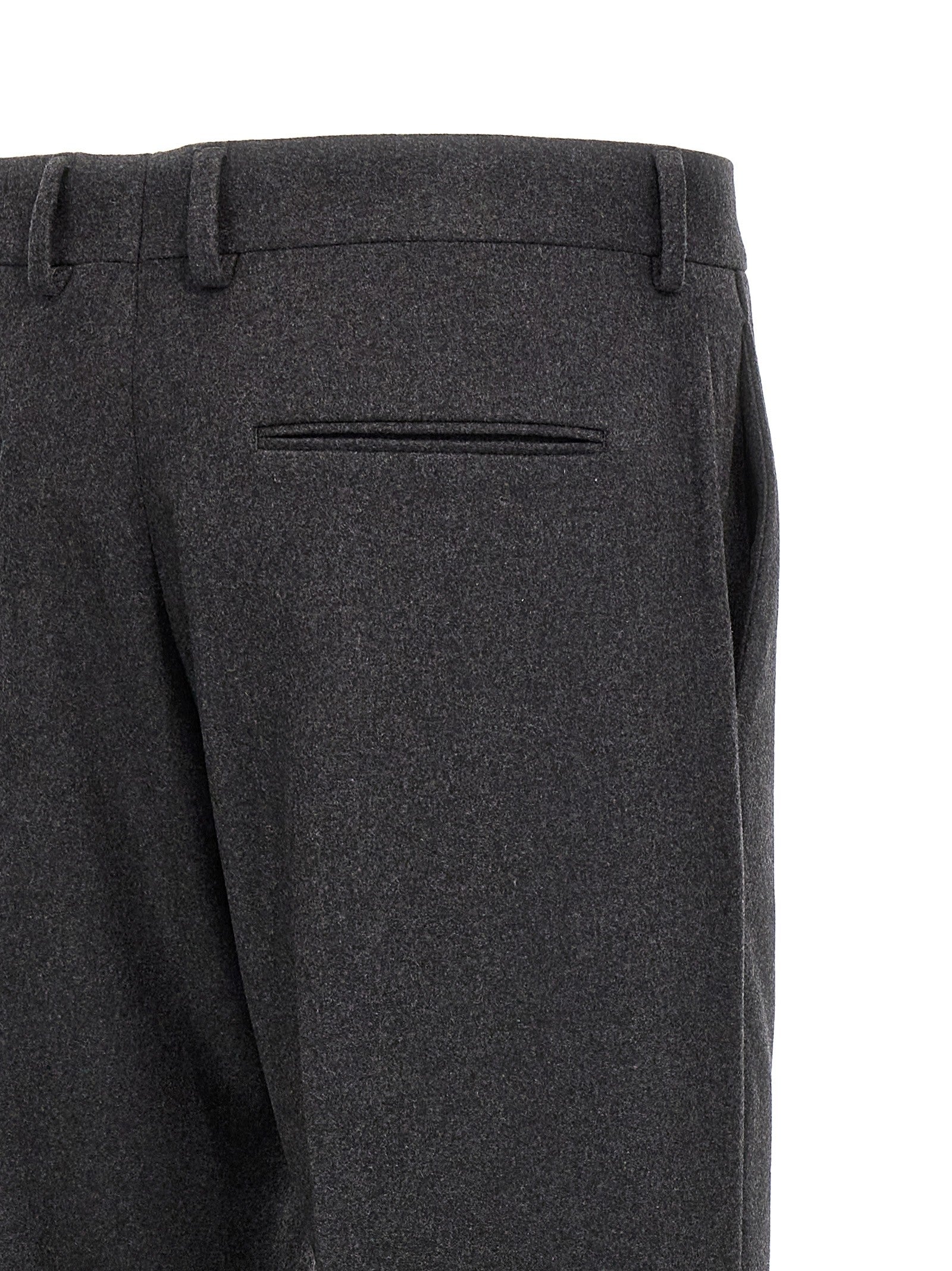 Fendi Cashmere Trousers Grey