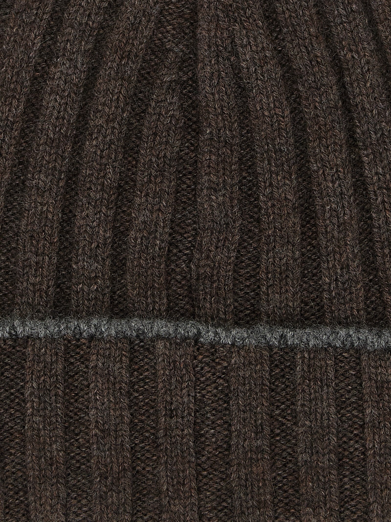 Brunello Cucinelli Cashmere Turn up Beanie Brown