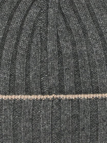 Brunello Cucinelli Cashmere Turn up Beanie Grey